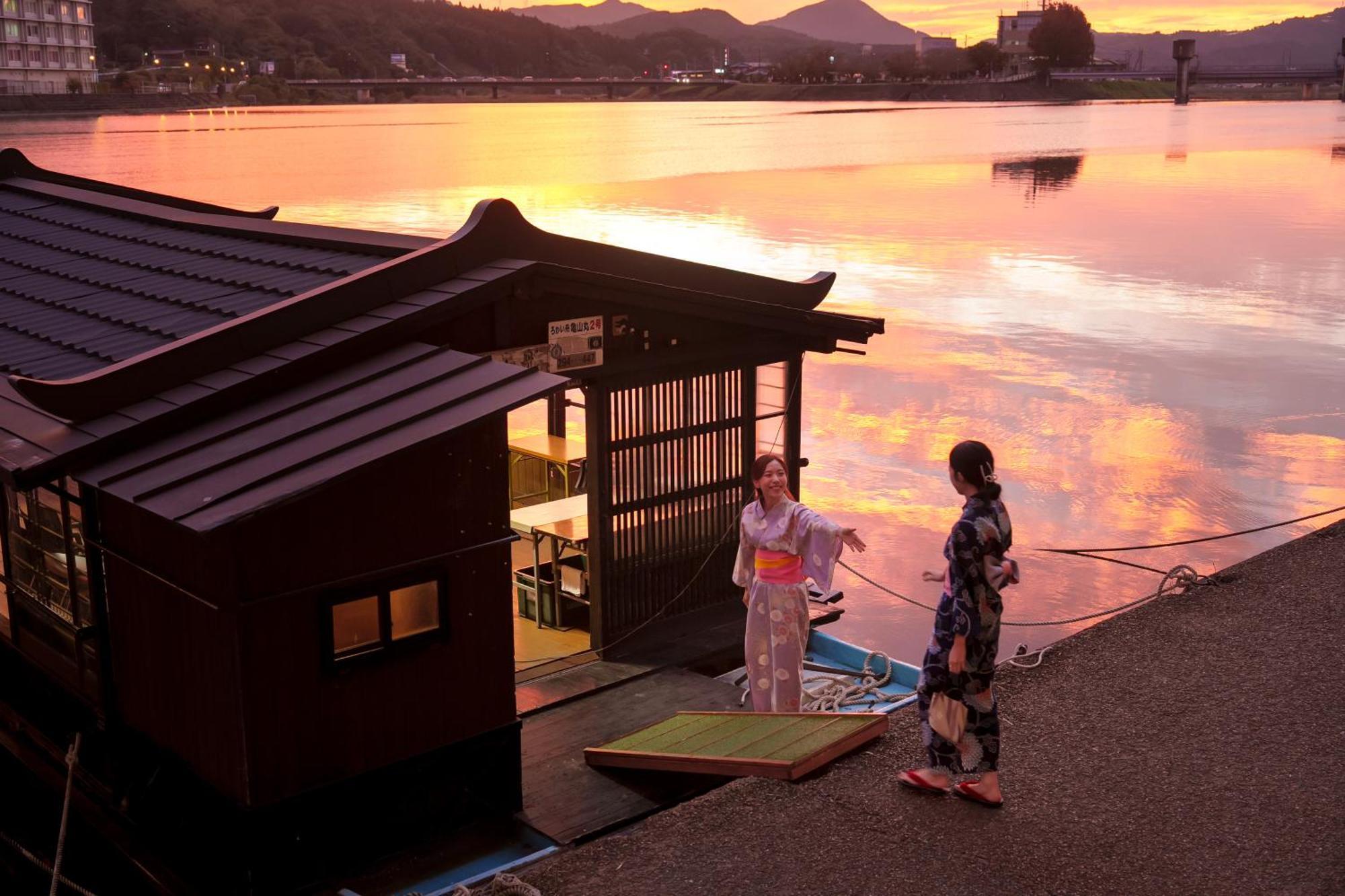 Hita Onsen Kizantei Hotel Exterior foto