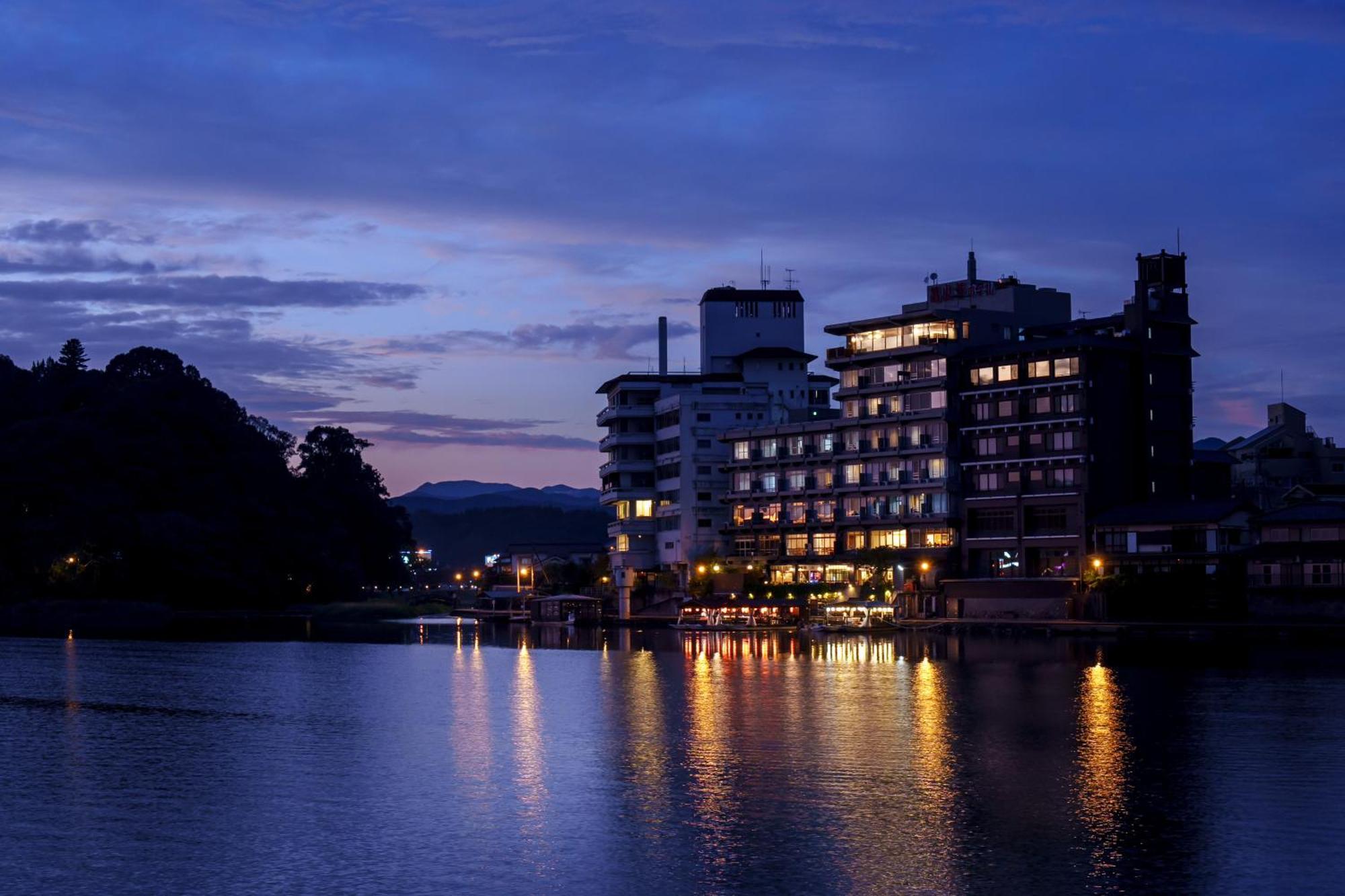 Hita Onsen Kizantei Hotel Exterior foto